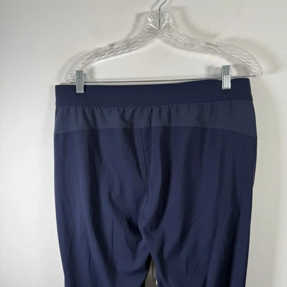 Ten Thousand Interval Jogger Pants Performance Navy Blue Commuter Gym Men Large?